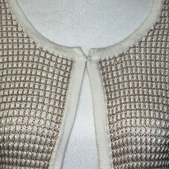 SAKS FIFTH AVE BLACK LABEL OPEN CARDIGAN - Picture 2 of 7